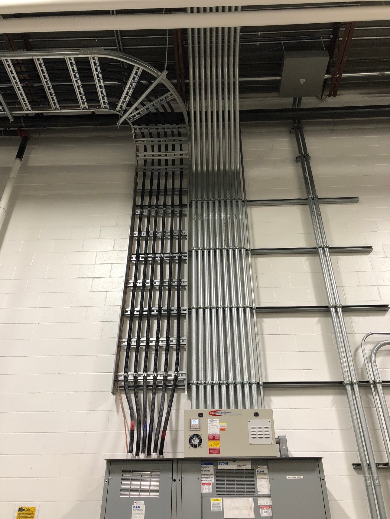 Industrial Conduit Tray & Distribution