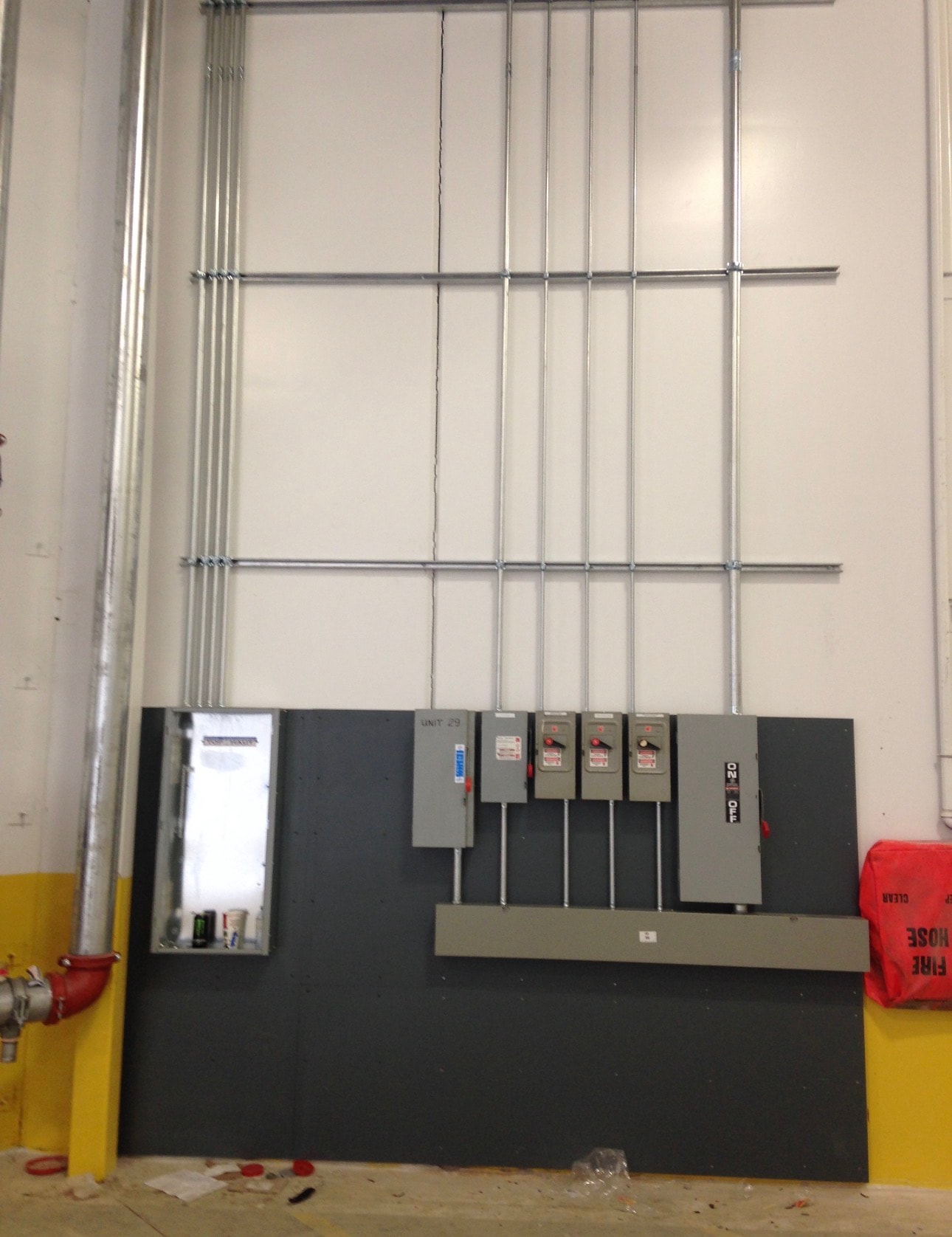 Industrial Disconnect Switch Array